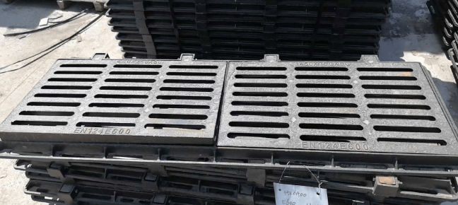 桂平球墨铸铁连体双篦展示