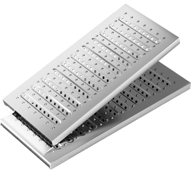 桂平不锈钢沟盖板展示